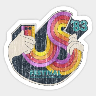 US Festival 1983 Sticker